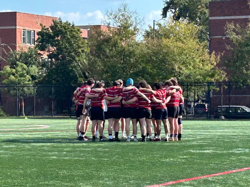 Loyola U Chicago fall sideline photo 22
